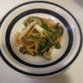 YOUCHIA's cooksnap of when they made レタス外葉としめじのマリネ.