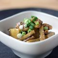 KT121's cooksnap of when they made 牛蒡と薩摩芋✿香りよい甘辛鶏煮込み✿.