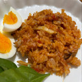 Mimiromi's cooksnap of when they made フライパンで簡単！我が家のパエリア.