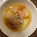 クック3W2ZJN☆'s cooksnap of when they made 冬瓜はこれ♫ 冬瓜とベーコンのスープ煮.