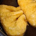 チョコママ★'s cooksnap of when they made 油揚げと卵で簡単♫巾着.