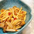 jack06's cooksnap of when they made レンジですぐ！しめじの梅ポン.