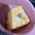 ちっちゃんっ's cooksnap of when they made 【離乳食後期】レンチン手づかみ卵焼き.