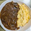 Cony◎'s cooksnap of when they made ふわふわたまごのオムハヤシ.