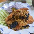 taruママ's cooksnap of when they made たれ絶賛！元祖鶏むね肉のやわらか油淋鶏.