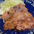 やよい・M's cooksnap of when they made 厚切りロースでみそ漬け♪.