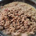 ｸﾏﾘｴ's cooksnap of when they made ★あると便利！麻ぁーな肉そぼろ★.