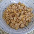 クック6DDPP8☆'s cooksnap of when they made 我が家の炒飯❤鮭フレーク炒飯.