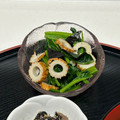 にきけん's cooksnap of when they made ほうれん草とちくわの海苔和え.