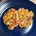 ぽこチャン's cooksnap of when they made 簡単★豆腐とカニカマのふわふわ焼き.