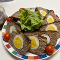 sweetちゃほ's cooksnap of when they made ソースも美味♡簡単ミートローフ.