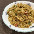 みらんだぶぅ's cooksnap of when they made 残りご飯でパラパラ♡簡単カレーピラフ.