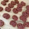 気分屋です's cooksnap of when they made 強力粉で！ザックザクココアクッキー♪.