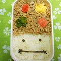 シャンプーハット's cooksnap of when they made キャラ弁☆ドコモダケ♬.