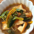 cicamama's cooksnap of when they made 厚揚げと小松菜のさっと！煮浸し☆.