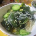 せいままま's cooksnap of when they made ヘルシ～♪わかめと春雨の中華サラダ.