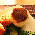 ふんわりしょこら's cooksnap of when they made なんちゃって　韓国焼きおにぎり.