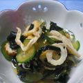 のんのんSTELLA's cooksnap of when they made ◆さっぱり酢◆きゅうりとエノキとちくわ.