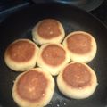 kikumihoko's cooksnap of when they made フライパンでパンを焼こう！！.
