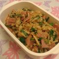 ちょびーす's cooksnap of when they made 絶品！ハムと切干大根のチャーハン.