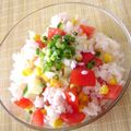 kuikomi's cooksnap of when they made 夏ゴハン★トマトでちらしずし.