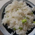 くーまんず's cooksnap of when they made こぶ茶で！咄嗟に枝豆ご飯.