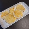 ほか弁ママ's cooksnap of when they made 餃子の皮でカリカリチーズ焼き.