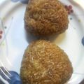 mqyor1n's cooksnap of when they made ゴマ香る焼おにぎり.