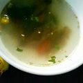 きらり流れ星's cooksnap of when they made エコ♡鶏の茹で汁でスープ♡.