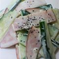 プンプン庵's cooksnap of when they made ハムときゅうりのサラダ.