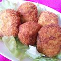 あべまろ。's cooksnap of when they made 余ったポテトサラダでコロッケ♪.