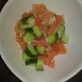 ミニピンママ's cooksnap of when they made 簡単オシャレなスモークサーモンのマリネ☆.