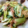 yomocat's cooksnap of when they made 小松菜の焼そば.