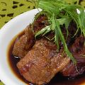 もりぶぅ's cooksnap of when they made ●豚の酢醤油煮とほうれんそう.