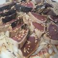 マミマミマミマミ's cooksnap of when they made かつお＆新玉ねぎ☆わさびドレッシングがけ.