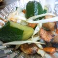 ピチョパン屋さん's cooksnap of when they made 鶏ムネとキュウリの香り炒め.