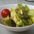 honeymit's cooksnap of when they made 超簡単、春キャベツときゅうりのおかか和え.