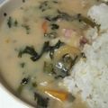 CoffeeCoco's cooksnap of when they made 春菊＆豚肉の和風シチューライス.