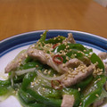 chiyotake's cooksnap of when they made 中華街の本格チンジャオロース（上海編）.