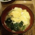 あゆみぽけっと's cooksnap of when they made ほうれん草の美味しい味噌汁.