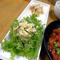 京都二人暮らしの食卓's cooksnap of when they made スライスチーズが○○に変身!?サラダ.