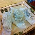 みのりっくす's cooksnap of when they made 海老と蓮根の甘辛水餃子★.
