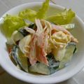 nasubeam's cooksnap of when they made 即席！カニカマ・卵の超簡単サラダ☆.