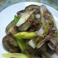 ♡Catherine's cooksnap of when they made なすと葱のあっさり炒め.
