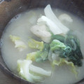 しょくぱんｈｏｎｅｙ's cooksnap of when they made ☆白菜とお揚げさんのお味噌汁☆.