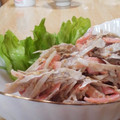 yappyパクパク's cooksnap of when they made 皮むかず水にさらさず☆ごぼうサラダ。.