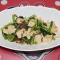 にゃんでぃーちゃん's cooksnap of when they made 豆腐と小松菜の炒め物♪.
