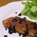 chiyotake's cooksnap of when they made サーモンの香草ムニエル　バルサミコ酢風.