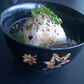twin-twin's cooksnap of when they made とろりん♪茶漬け.
