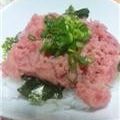 haruiroもも's cooksnap of when they made スピード簡単しあわせねぎとろ丼♪.